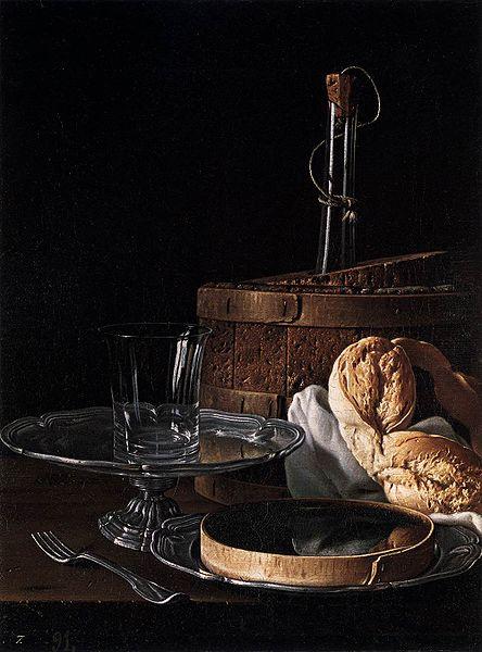 Luis Eugenio Melendez Still-Life oil painting picture